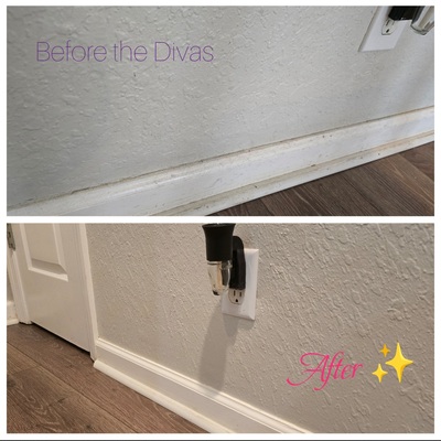Your baseboards are begging for the Diva Treatment